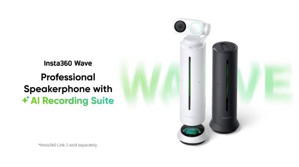 Insta360 Wave Released: Professional AI Speakerphone for Smarter Meetings